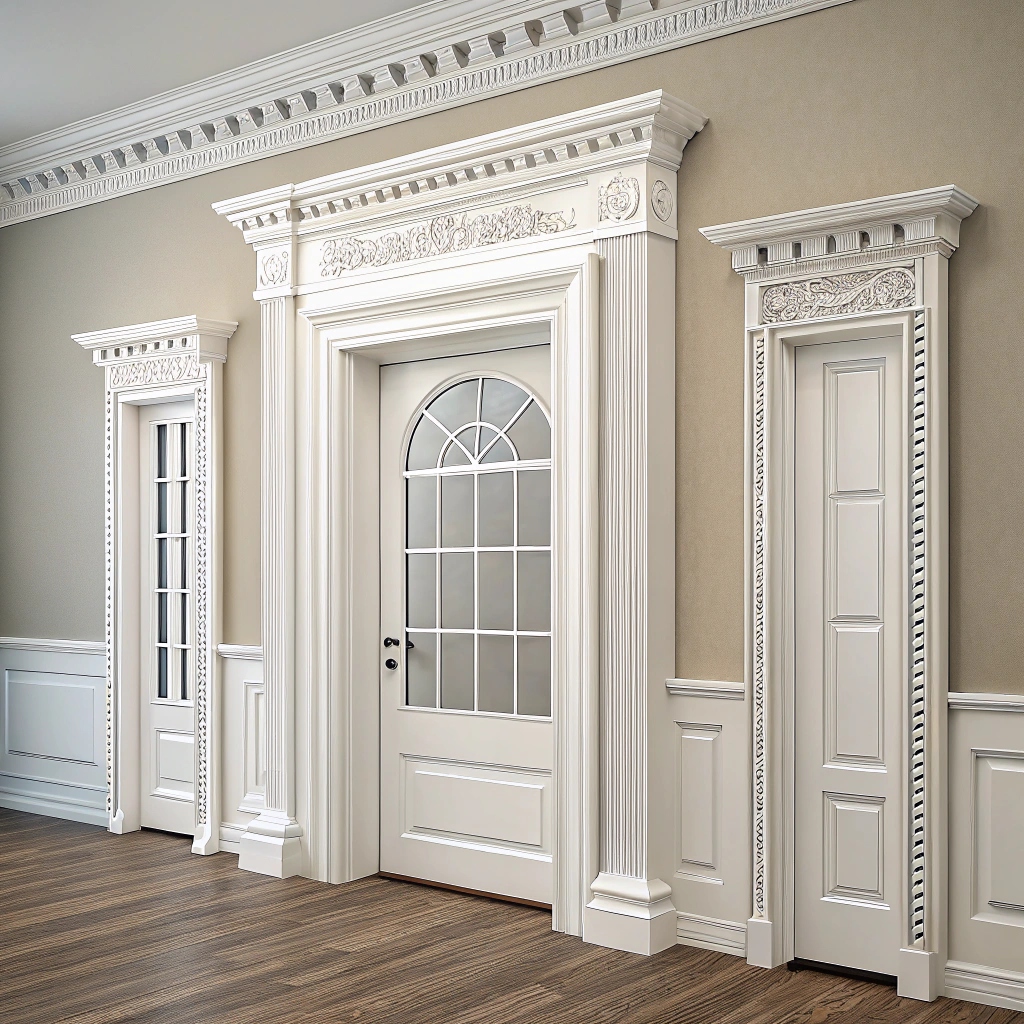 Наличники, штапики и галтели