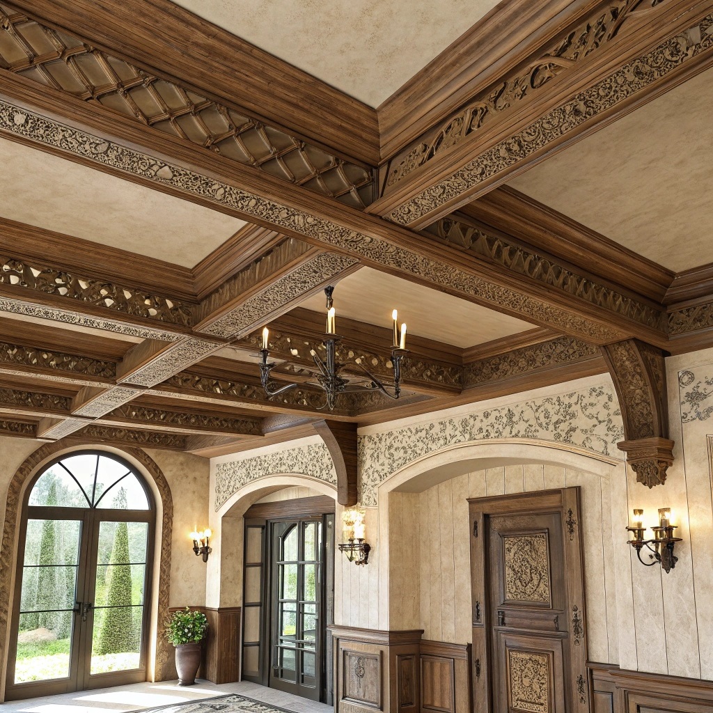 Декоративные балки и доски