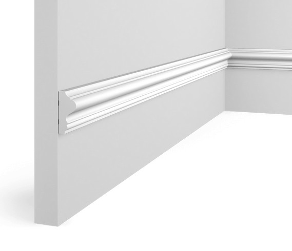 Молдинг HiWood LD32 белый фитополимер 15х32х2000 мм