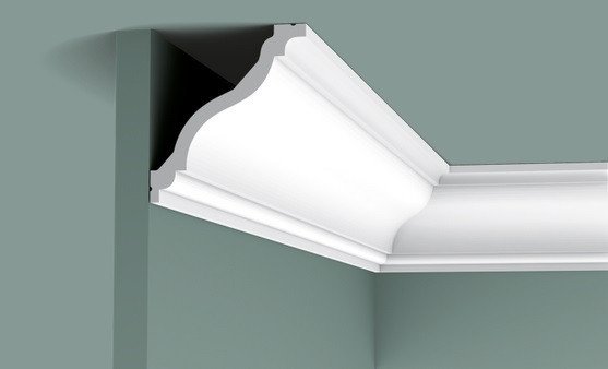 Заказать Потолочный плинтус 122х111 мм Orac Decor Purotouch C333 белый 2 м 