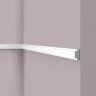 Заказать Декоративный молдинг NMC Wallstyl WL10 белый 30х14 мм 200 см белого цвета для потолка и стен 