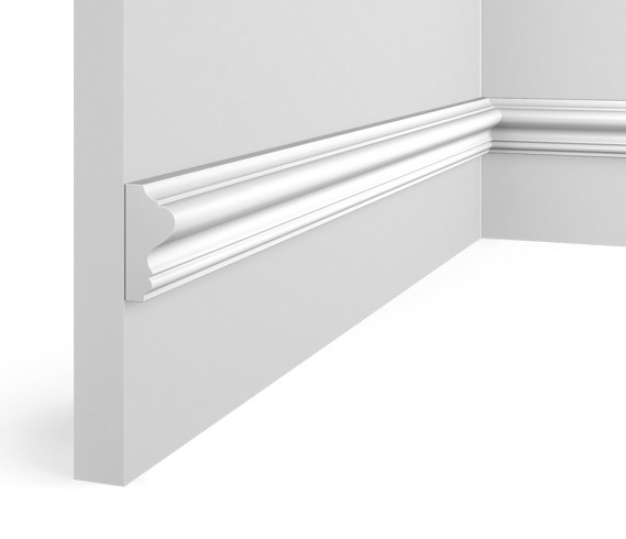 Молдинг HiWood LD40 белый фитополимер 19.5х41х2000 мм