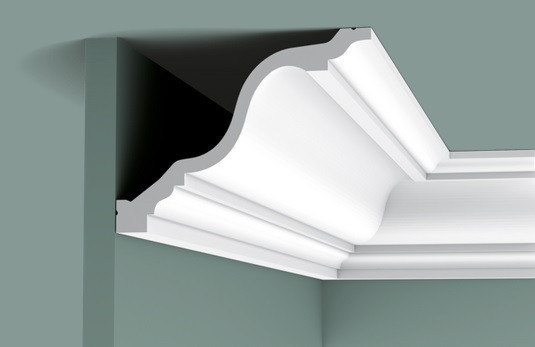Заказать Потолочный плинтус 150х196 мм Orac Decor Purotouch C334 белый 2 м 