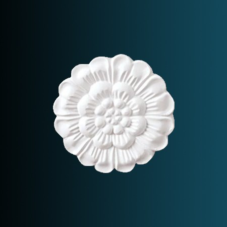 Заказать Декоративный орнамент Перфект G2052 93х93х12 мм белый из полиуретана 