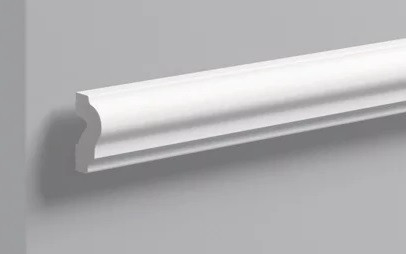 Заказать Декоративный молдинг NMC Wallstyl WL2 40х20 мм 200 см белого цвета для потолка и стен 