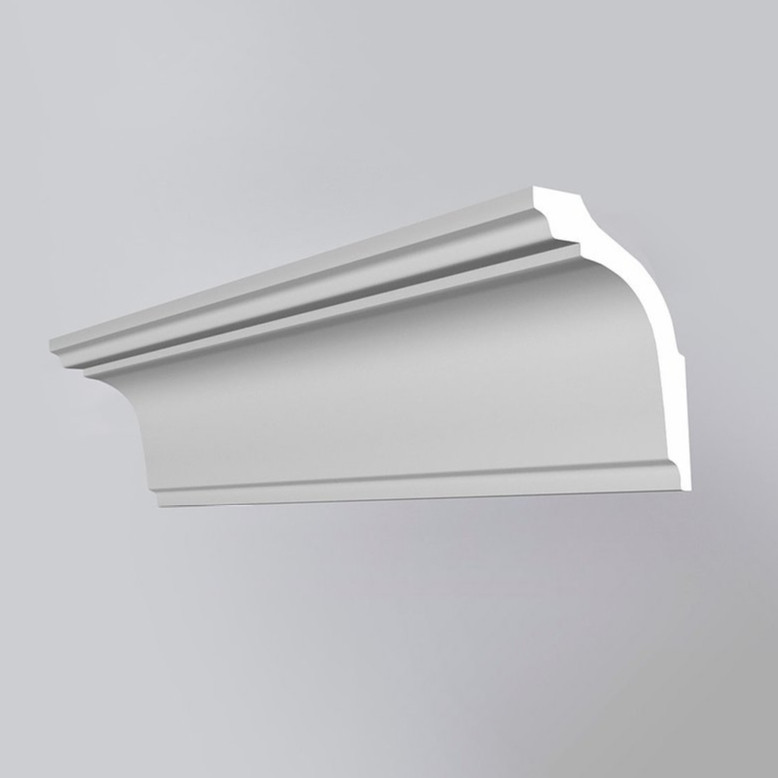 Заказать Декоративный потолочный плинтус NMC LX-117 85х60 мм 200 см белого цвета 