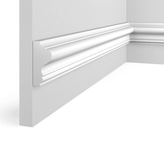 Молдинг HiWood LD60 белый фитополимер 28х60х2000 мм