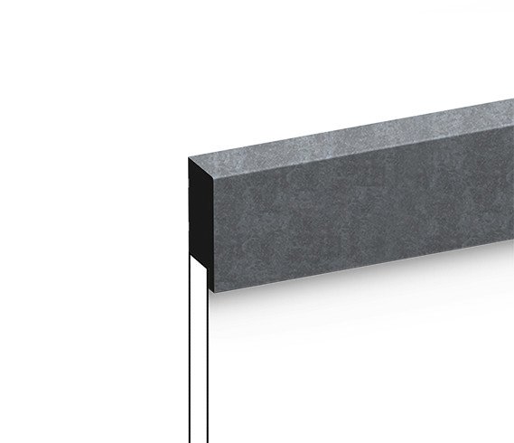 Финишный молдинг для стеновых панелей HiWood LF1 S381A декорированный фитополимер 17х50х2700 мм