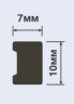 Заказать Молдинг HiWood MD10 белый фитополимер 7х10х2000 мм 