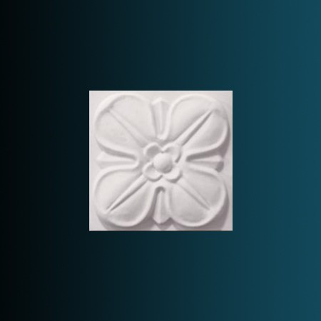 Заказать Декоративный орнамент Перфект G2054 51х51х20 мм белый из полиуретана 