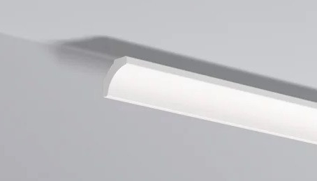 Декоративный потолочный плинтус NMC Nomastyl B2 35х35 200 см белого цвета