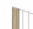 Заказать Финишный молдинг для стеновых панелей HiWood LF140A BR496 декорированный фитополимер 12х36х2700 мм 