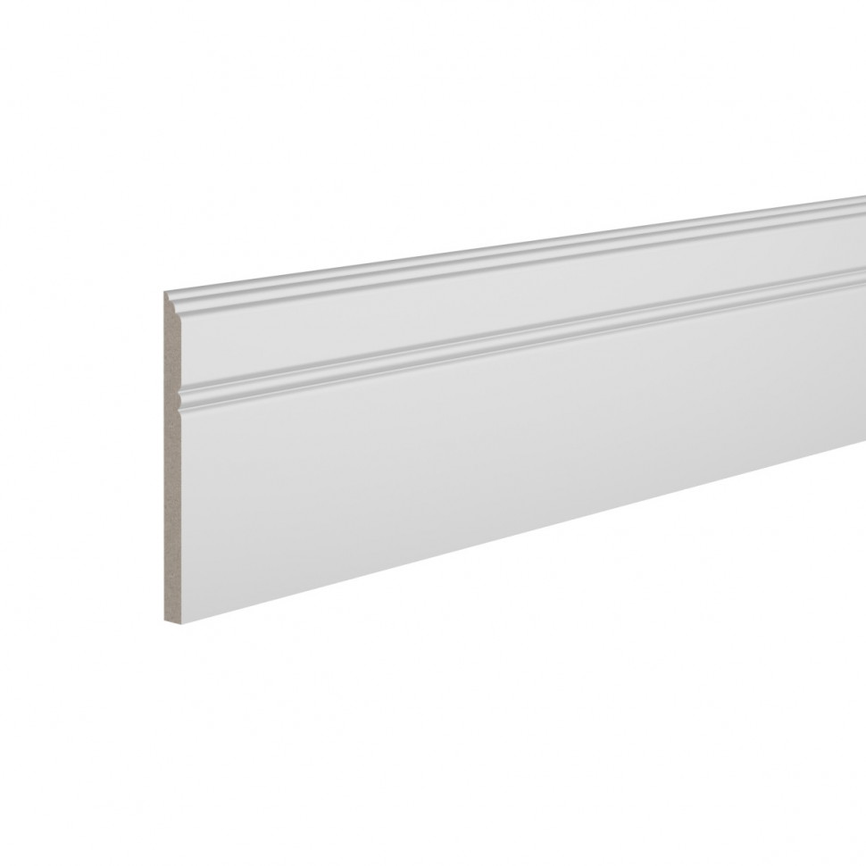 Заказать Плинтус для пола 10х110 мм Ultrawood Base 5380 244 см ЛДФ белый 