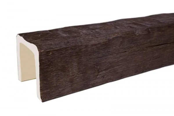 Декоративная балка 90х90 мм Уникс Классика Б9 Темный дуб 3 м
