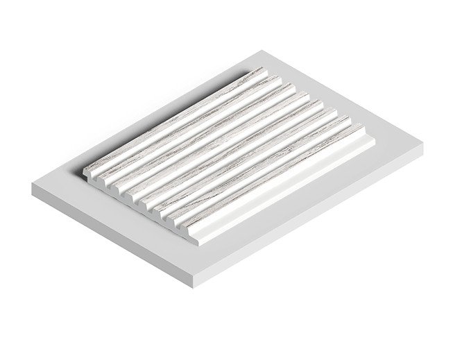 Заказать Декоративная стеновая панель 3D HiWood LV129 GR24N декорированная из фитополимера 11х120х2700 мм 