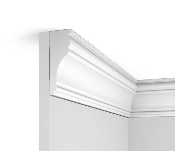 Молдинг HiWood T1011 белый фитополимер 40х110х2000 мм