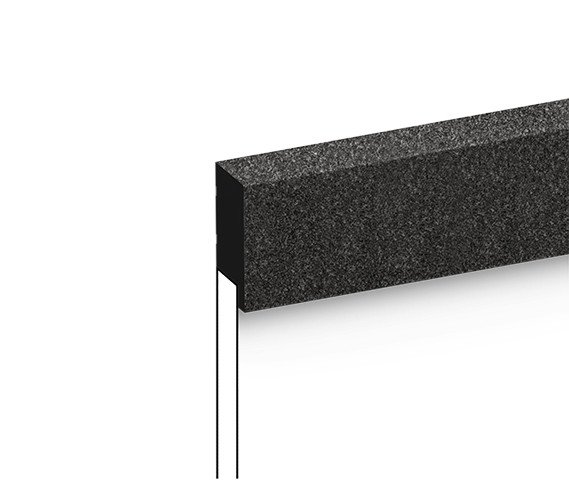 Финишный молдинг для стеновых панелей HiWood LF1 S387 декорированный фитополимер 17х50х2700 мм