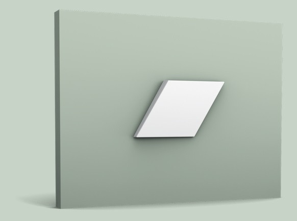 Декоративная стеновая панель 3D Orac Decor Purotouch W100 150х258 мм белая