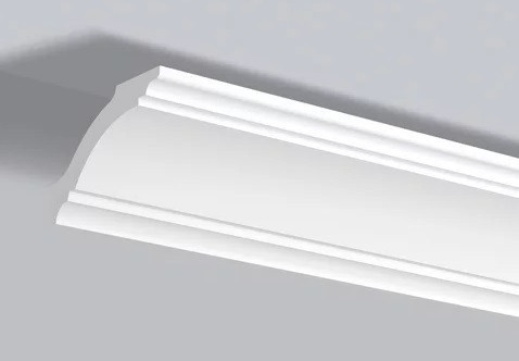 Заказать Декоративный потолочный плинтус NMC Nomastyl GK 75х50 200 см белого цвета 