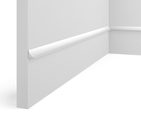 Молдинг HiWood TR12 белый фитополимер 12х12х2700 мм