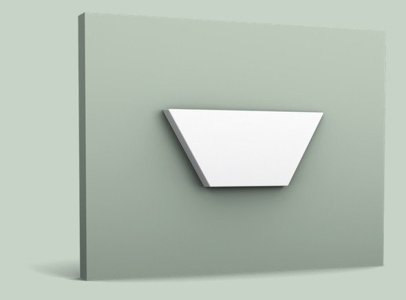 Декоративная стеновая панель 3D Orac Decor Purotouch W101 150х345 мм белая