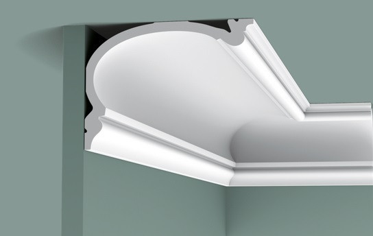 Заказать Потолочный плинтус 140х190 мм Orac Decor Purotouch C342 белый 2 м 