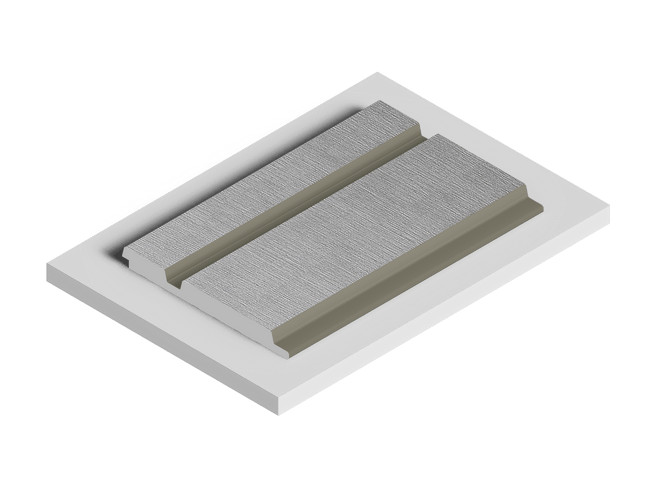 Заказать Декоративная стеновая панель 3D HiWood LV133 S339S декорированная из фитополимера 12х120х2700 мм 