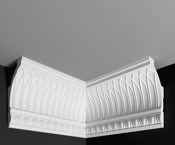 Заказать Угол внутренний к плинтусу Де-Багет ДП 16/120 белый полистирол 