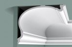 Заказать Потолочный плинтус 273х350 мм Orac Decor Purotouch C344 белый 2 м 