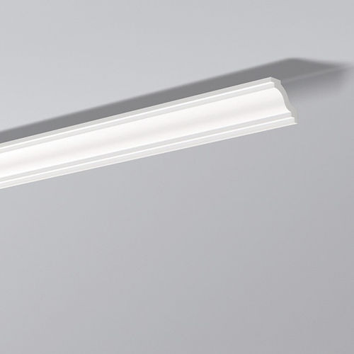 Заказать Декоративный потолочный плинтус NMC WT6/C2 Wallstyl 40х40 мм 200 см белого цвета 