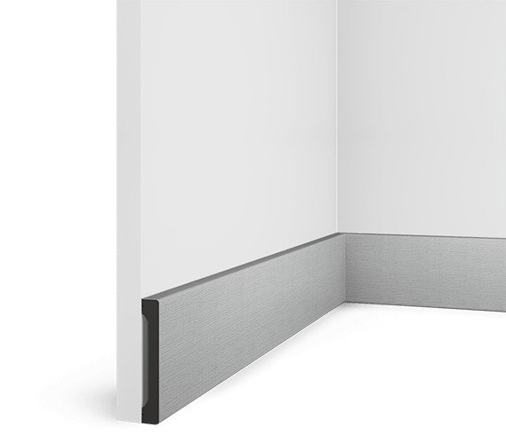 Заказать Декорированный напольный плинтус HiWood B90V1 S339 под дерево фитополимер 14х90х2700 мм 