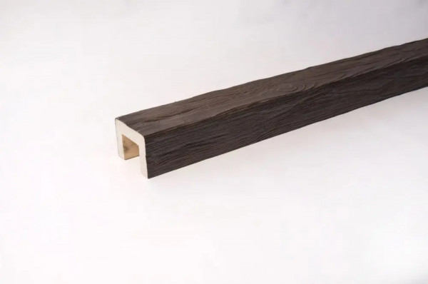 Деревянная декоративная балка 60х90 мм Уникс Винтаж А09 Дуб 2,5 м