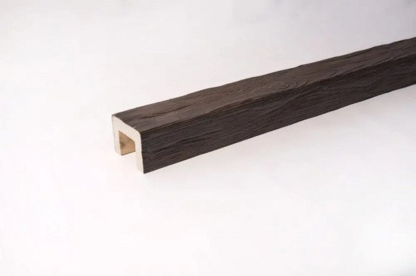 Деревянная декоративная балка 60х90 мм Уникс Винтаж А09 Дуб 2,5 м