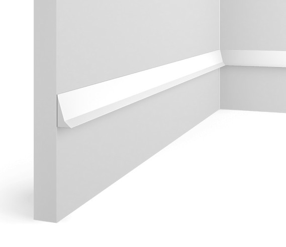 Молдинг HiWood TR25V2 белый фитополимер 12х25х2700 мм