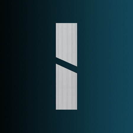 Декоративный ствол колонны Перфект N3340-1W белый из полиуретана 3000х400 мм