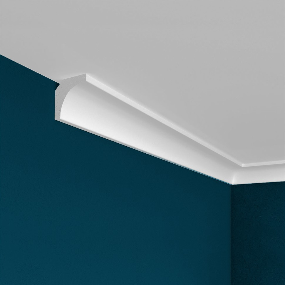 Заказать Потолочный плинтус Перфект Плюс P26 19 мм 200 см белый из ударопрочного полимера 