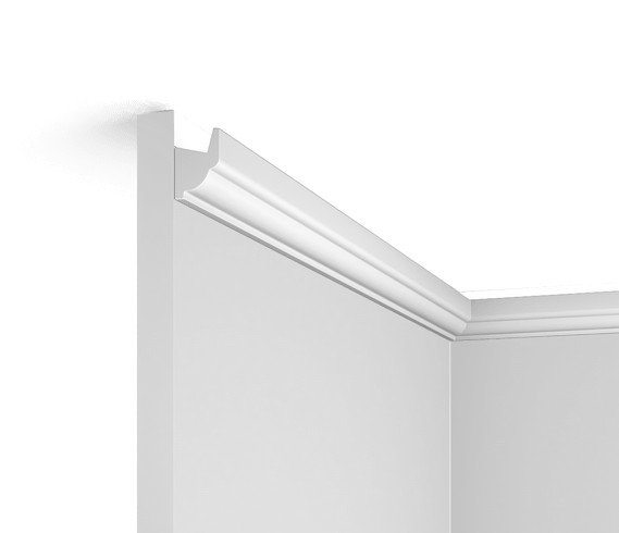 Молдинг с подсветкой HiWood LB32 белый фитополимер 24х32.5х2000 мм
