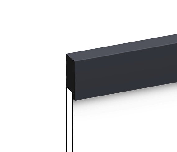 Финишный молдинг для стеновых панелей HiWood LF1 GR15 декорированный фитополимер 17х50х2700 мм