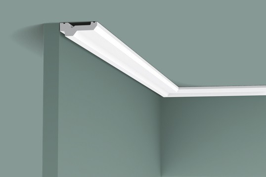 Заказать Потолочный плинтус 21х60 мм Orac Decor Purotouch C360 белый 2 м 