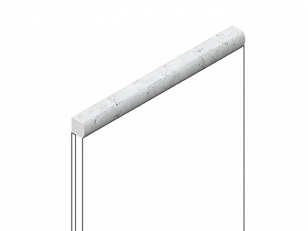 Декоративная рейка HiWood D15V2 W50 под дерево фитополимер 15х15х2700 мм