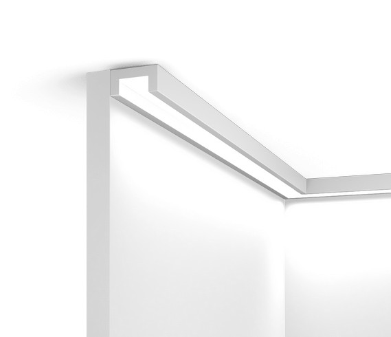 Заказать Молдинг с подсветкой HiWood LB40 белый фитополимер 20х40х2000 мм 