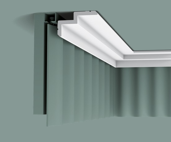 Заказать Потолочный плинтус 60х100 мм Orac Decor Purotouch C390 белый 2 м 