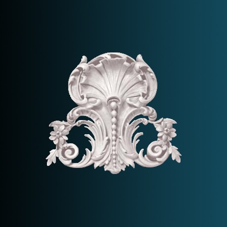 Заказать Декоративный орнамент Перфект G2080 305х267х25 мм белый из полиуретана 