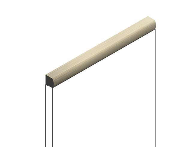 Заказать Декоративная рейка HiWood D15V2 G372 под дерево фитополимер 15х15х2700 мм 