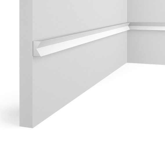 Молдинг HiWood TRV20 белый фитополимер 12х20х2700 мм