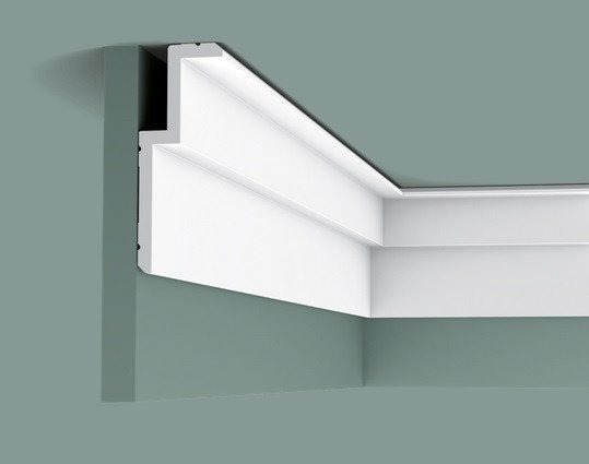 Заказать Потолочный плинтус 60х160 мм Orac Decor Purotouch C391 белый 2 м 