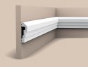 Заказать Молдинг гибкий 74х22 мм Orac Decor Purotouch Flex P7070F белый 2 м 