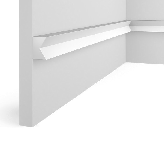 Молдинг HiWood TRV30 белый фитополимер 20х30х2700 мм