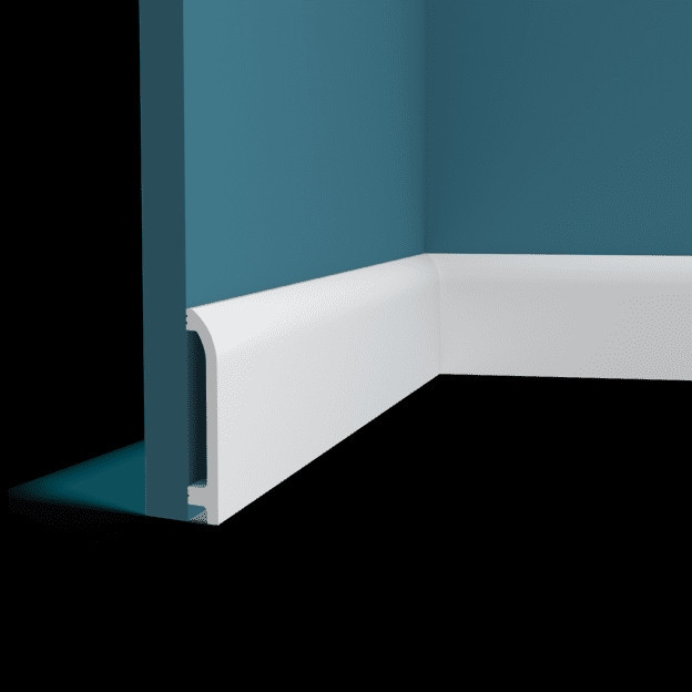 Заказать Плинтус напольный Перфект Плюс P152 белый из ударопрочного полимера 125х21 200 см 