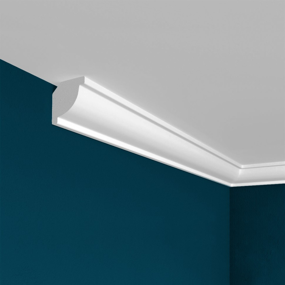 Заказать Потолочный плинтус Перфект Плюс P38 20 мм 200 см белый из ударопрочного полимера 